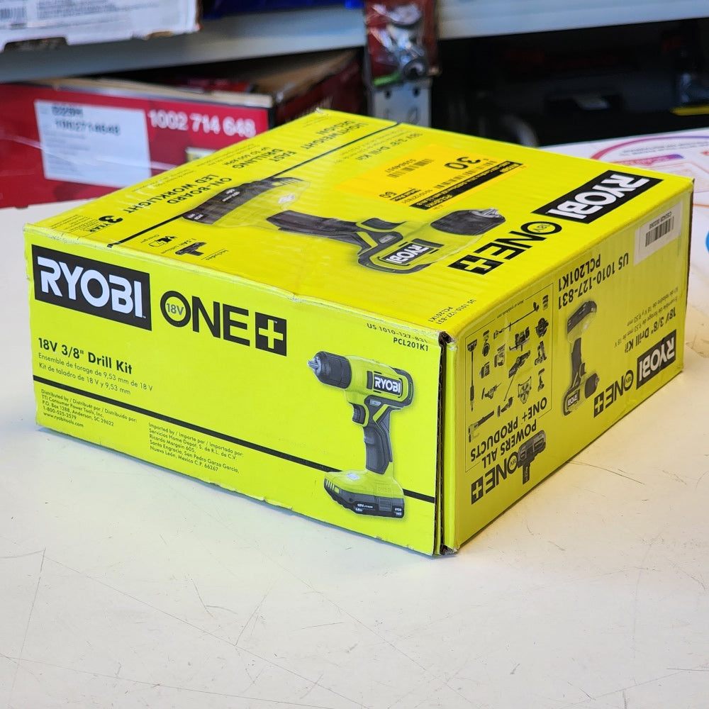 ONE+ 18V Cordless 3/8 in. Drill/Driver Kit With 1.5 Ah B ONE+ 18V Cordless 3/8 in. Drill/Driver Kit With 1.5 Ah B